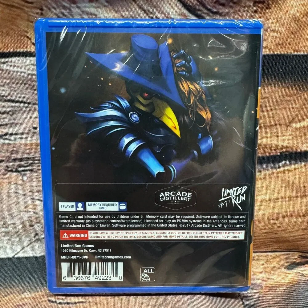 Plague Road Limited Run #71 PS Vita Video Game Strategy RPG